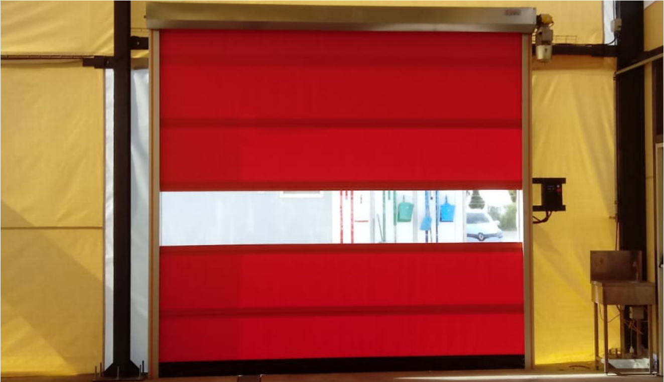 Alüminyum PVC Hızlı Kapılar (Aluroll)